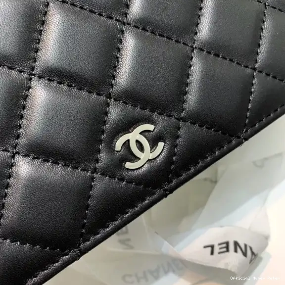 HyperPeter LAMBSKIN CHAIN NEW WALLET CHANEL EDITION 0702